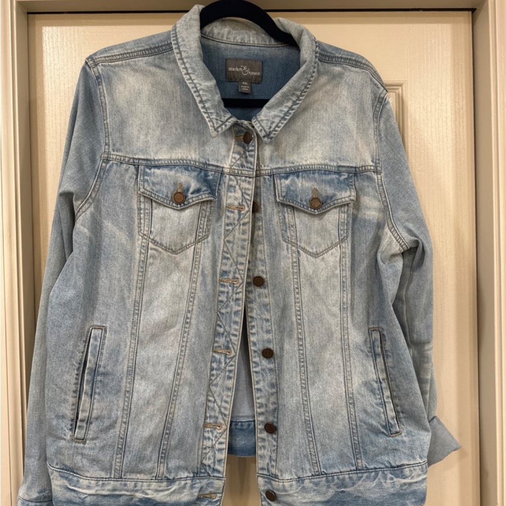 Market & Spruce Denim Jacket – XXL